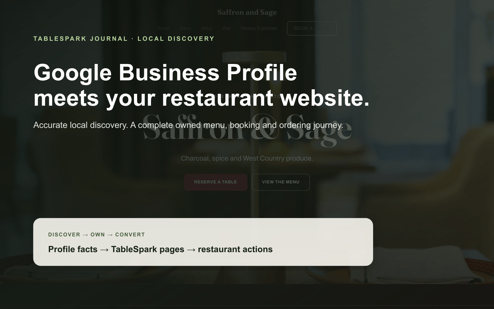 Google Business Profile and Your Restaurant Website: Make Local Search Work Together